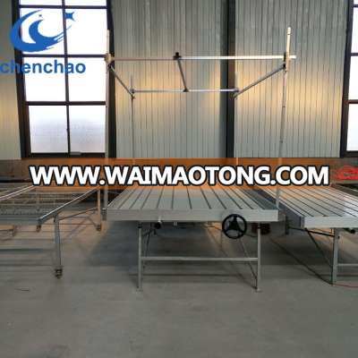 heavy-duty greenhouse rolling bench table systems