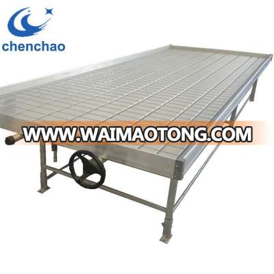 Low cost mushroom greenhouse rolling benches for sale