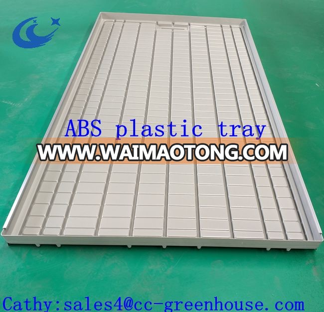 manufacturer Greenhouse rolling Benches ,Ebb And Flow ABS Plastic seedbed/bench with tray